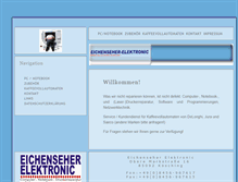 Tablet Screenshot of eichenseher-elektronic.de